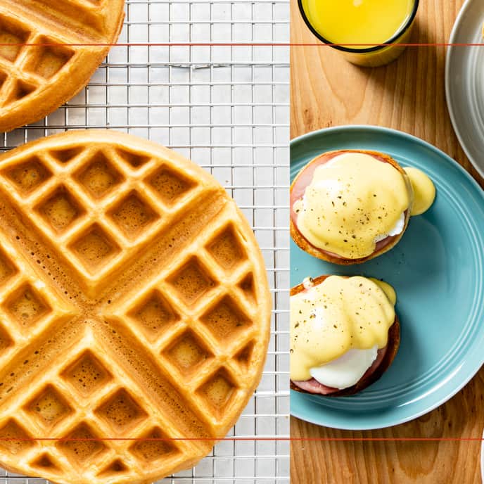 Serve Up Waffle Eggs Benedict for an ExtraSpecial Holiday Brunch